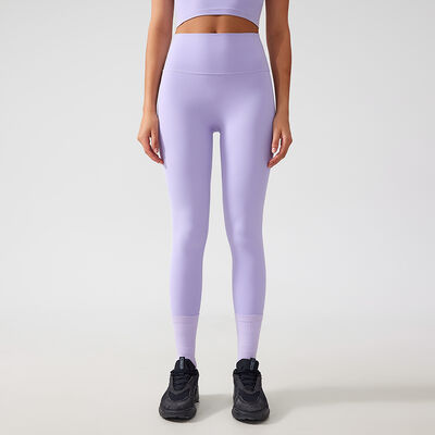 kaufen Weibliche Fuchsia Yoga Leggings mit hoher Taille Butter Weiches Kniebein Volllänge online manufacture