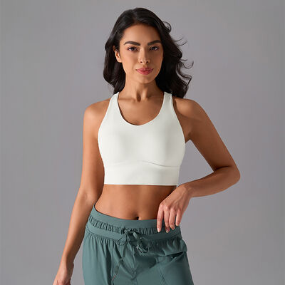 kaufen Frauen Neon Rosa Hochstütze Sport BH Feuchtigkeit Wicking Racerback online manufacture