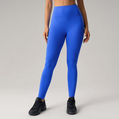 comprar Leggings de cintura alta de largo completo 79% nailon y 21% spandex, ajuste ceñido para yoga y gimnasio online manufacture