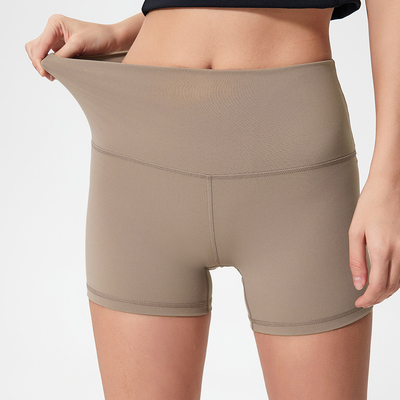 acheter Shorts d'entraînement taille haute en tissu doux et beurré, extensibles dans les 4 sens, sans couture, moulants online manufacture