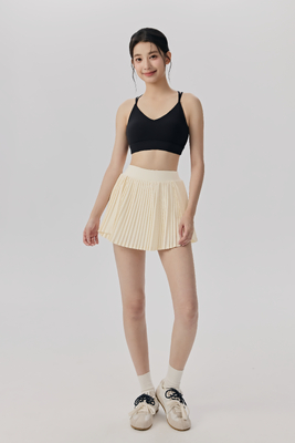 acheter Soutiens-gorge sportif à double sangle en forme de V-Neck pour le yoga et le fitness avec support en tissu souple et respirant online manufacture